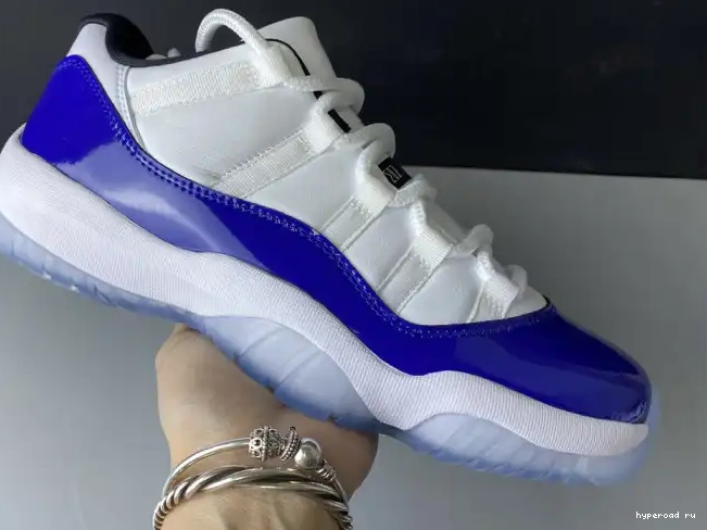 White Low Retro Jordan AH7860-100 Air 11 Concord 0420